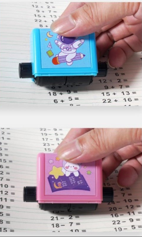 Colorful Educational Number Stamp for Children - Luxicro