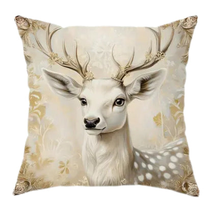Luxurious Red Holiday Pillow Covers