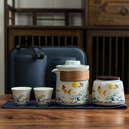 Compact Travel Tea Infuser Set