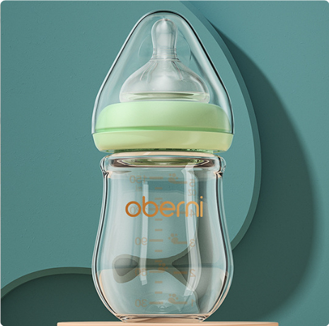 Gentle Baby Bottle with Soft Spout - BPA Free Newborn Feeder
