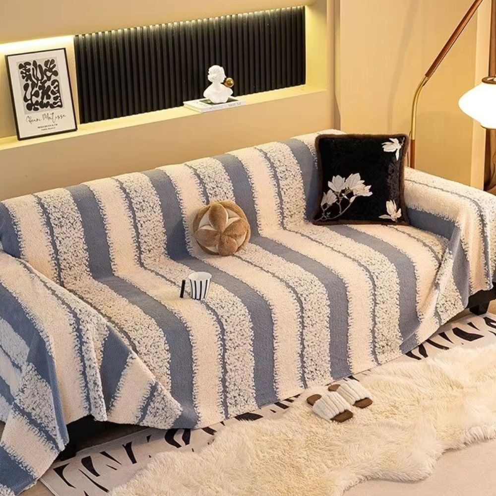 Colorful Patterned Couch Slipcover