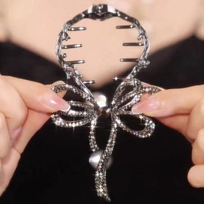 Delicate Floral Hair Clip Light