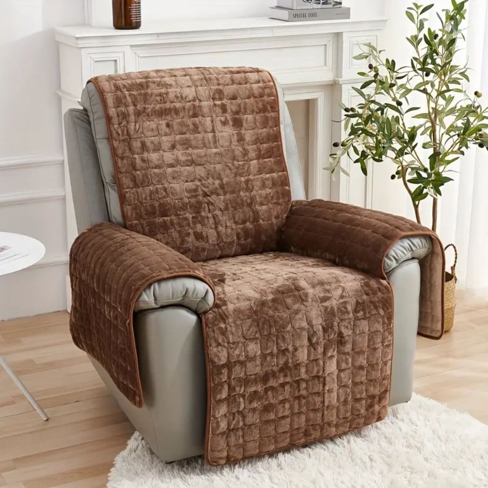 Soft Fabric Recliner Slipcover