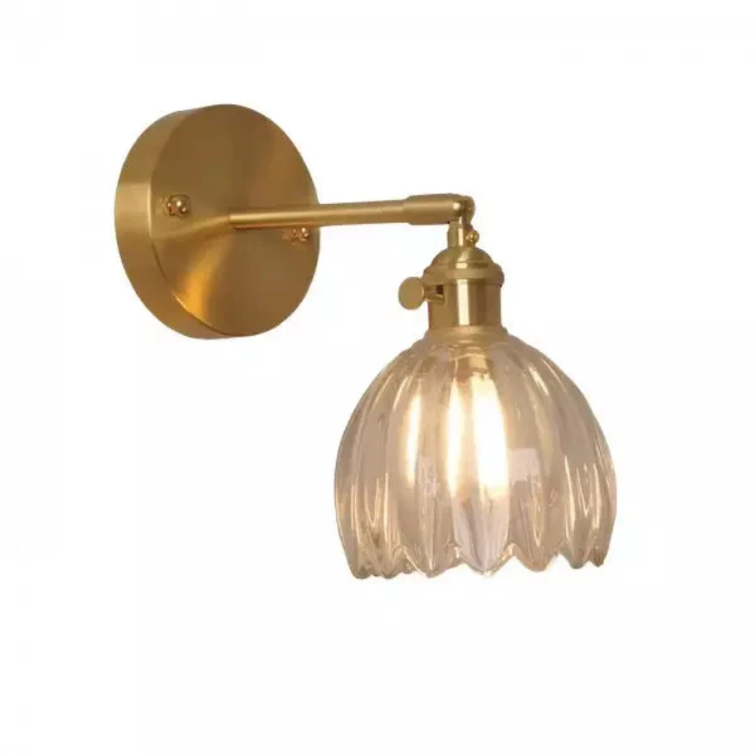 Classic Elegant Glass Wall Lamp - Luxicro