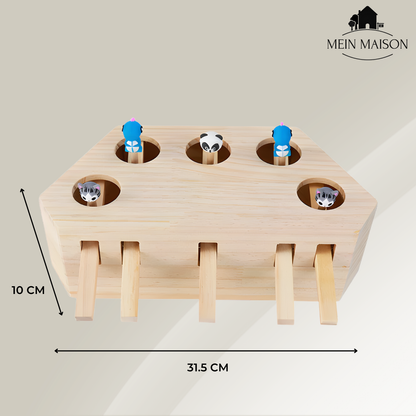 Fun Wooden Cat Play Center