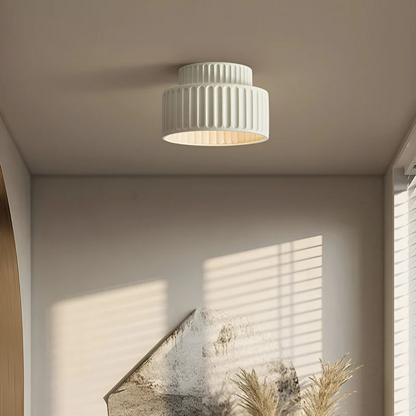 Modern Patterned Overhead Lamp