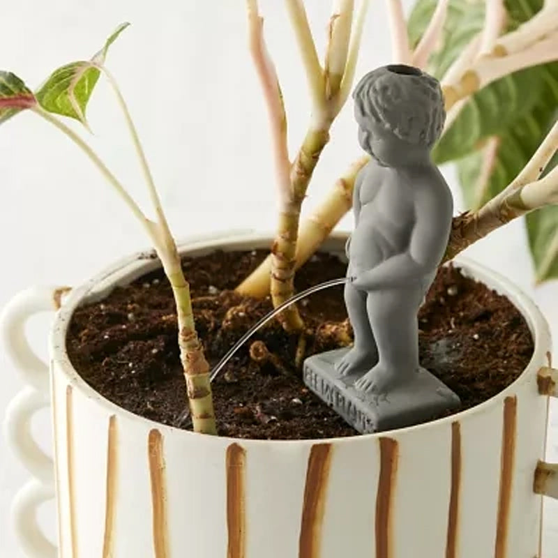 Funny Plant Urine Statue