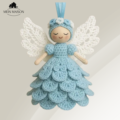 Custom Angel Decorative Tree Ornament - Luxicro