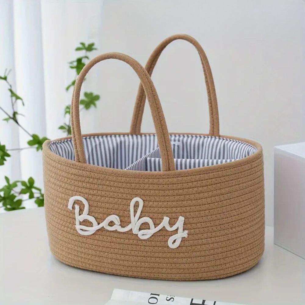 Soft Nursery Storage Baby Basket Holder