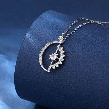 Celestial Night Sky Pendant Necklace