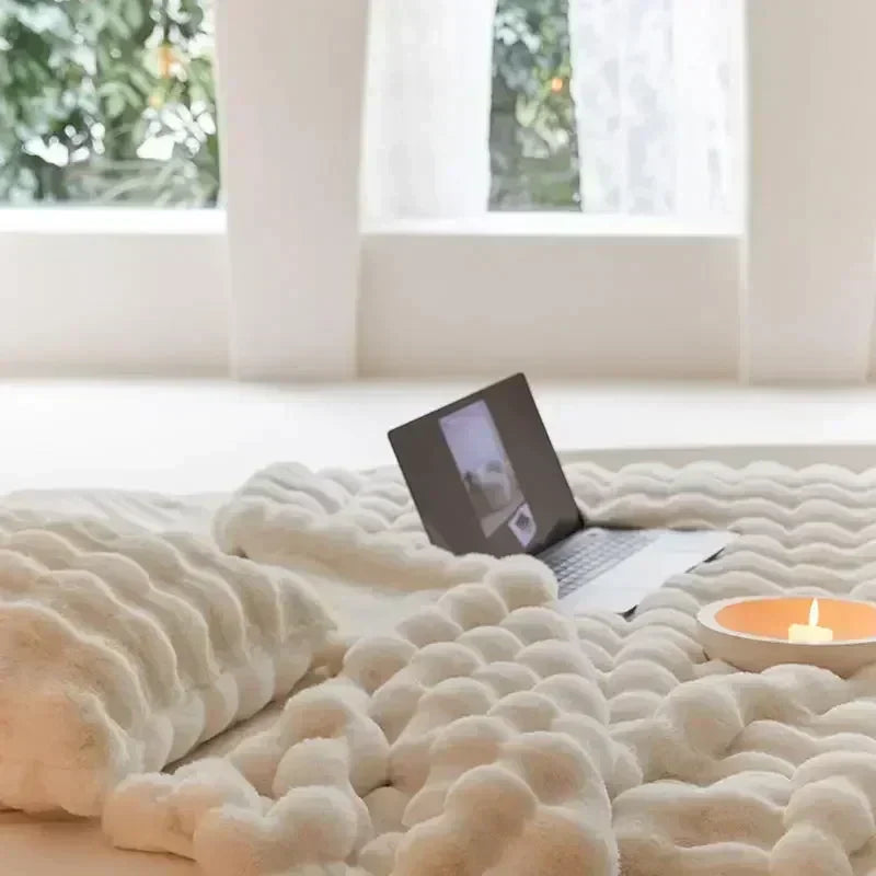 Cozy Fleece Wearable Throw Blanket