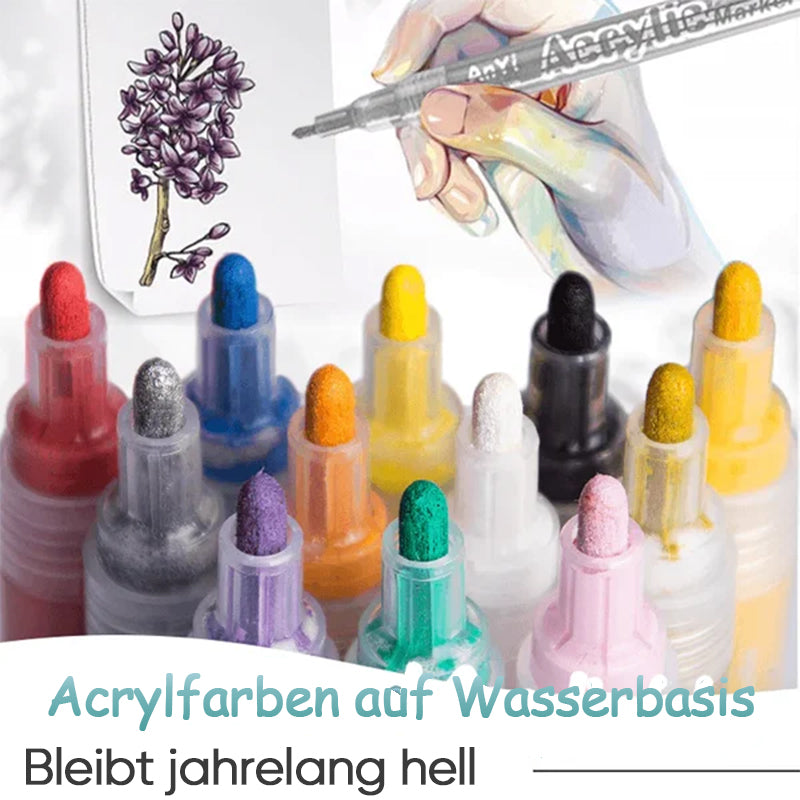 Bright Watercolor Art Markers