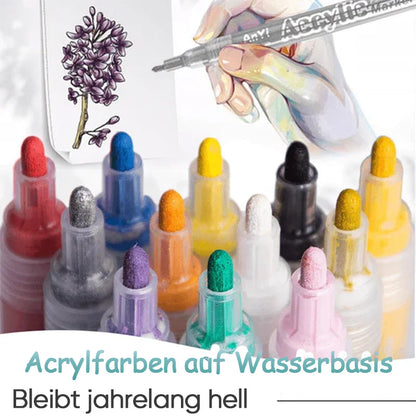 Bright Watercolor Art Markers