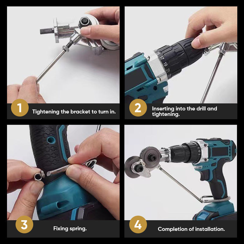 Strong Steel Cutting Drill Scissor Set