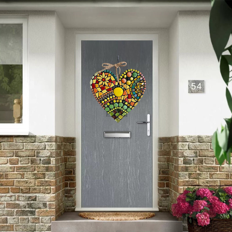 Colorful Heart Garden Decoration