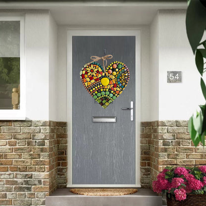 Colorful Heart Garden Decoration