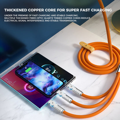 Bendable 360 Rotation USB Charger Cable