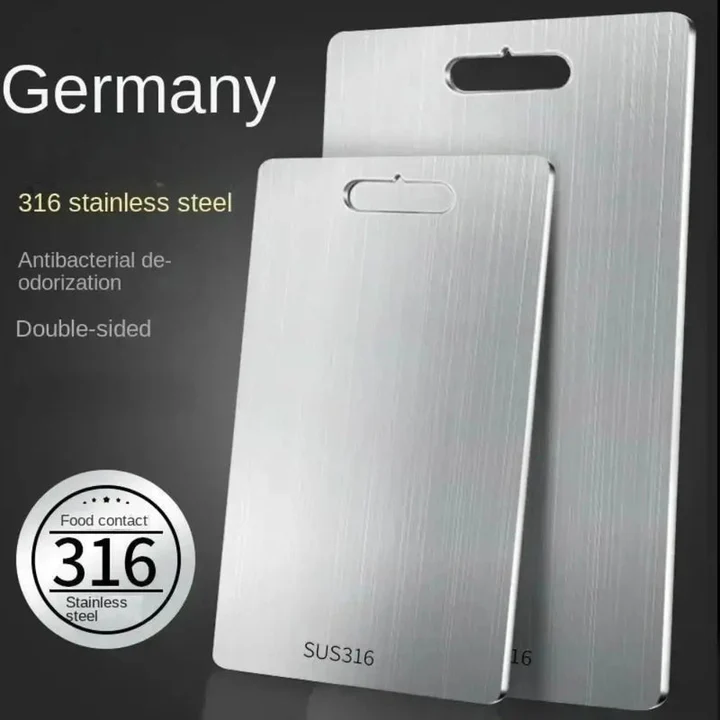 Sturdy Stainless Steel Chopping Board