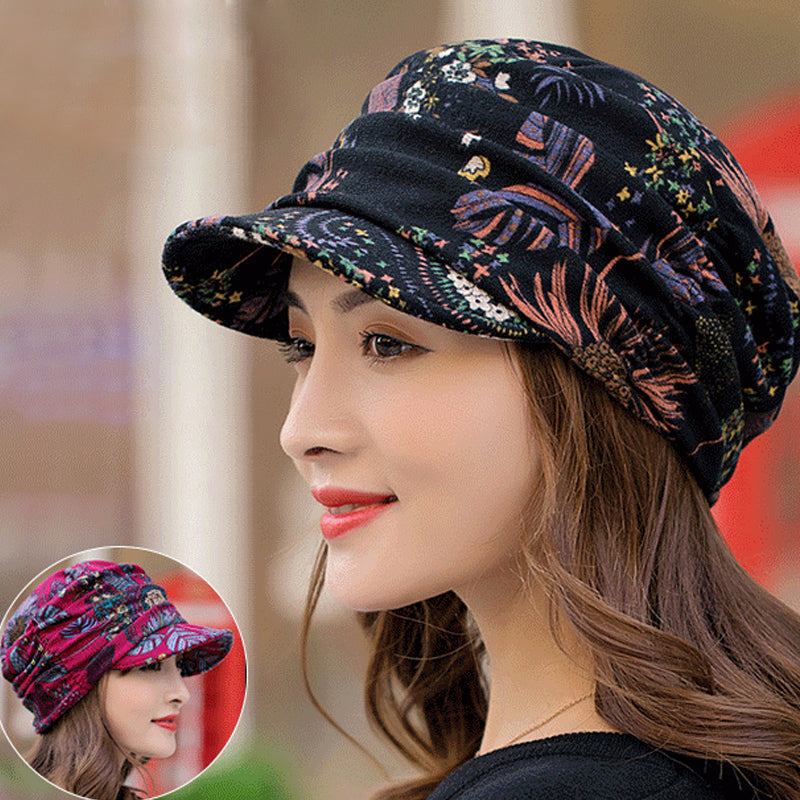 Elegant Petal Folded Baseball Cap