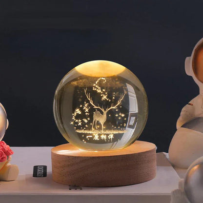Soft Globe Bedroom Nightlight