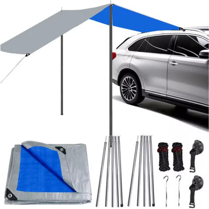 Weatherproof Auto Shade Awning Pull Out Kit - Luxicro