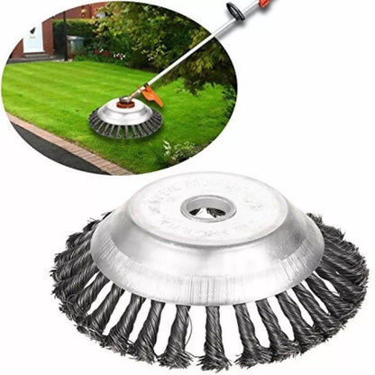 Heavy Duty Round Wire Weed Brush