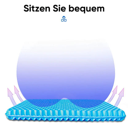 Soft Gel Honeycomb Seat Cushion