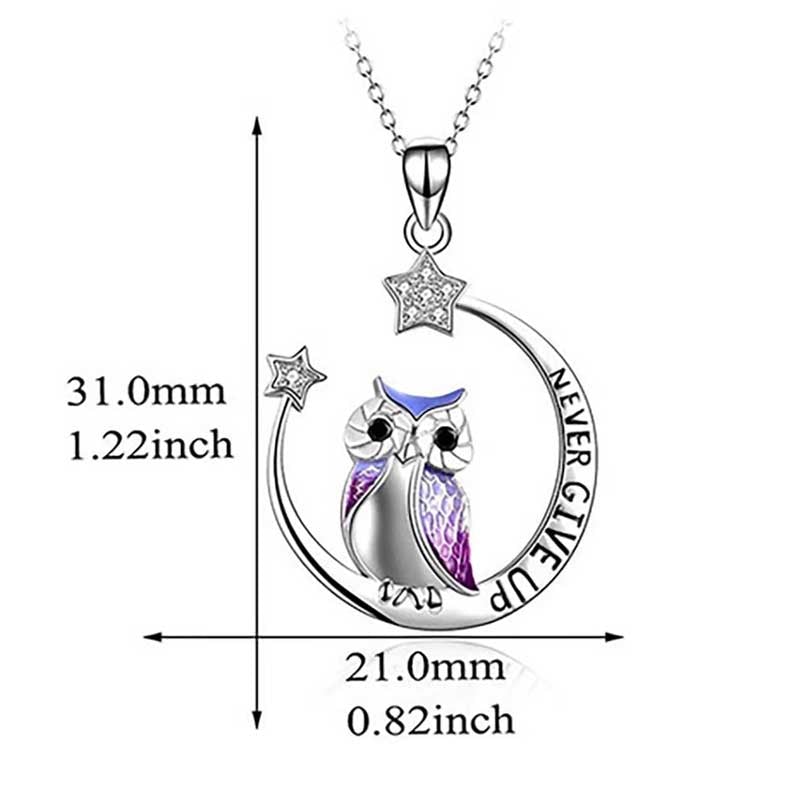 Motivational Bird Charm Necklace
