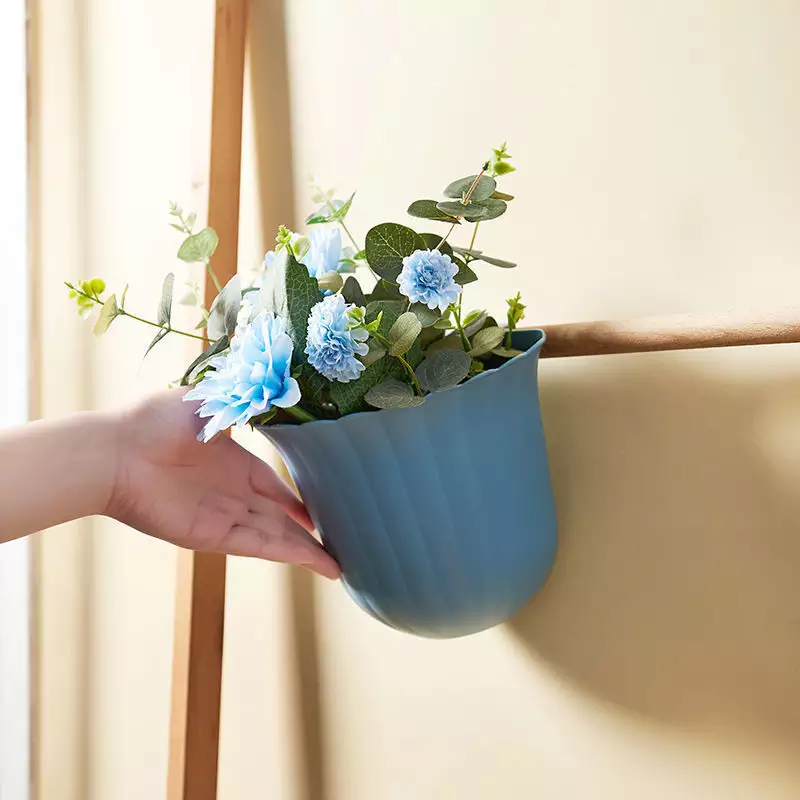 Compact Stainless Steel Wall Mounted Trash Bin