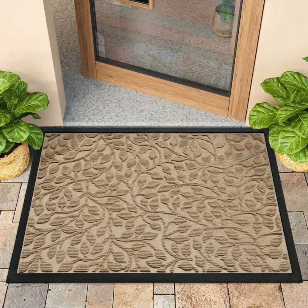 Classy Green Welcome Mat - Luxicro