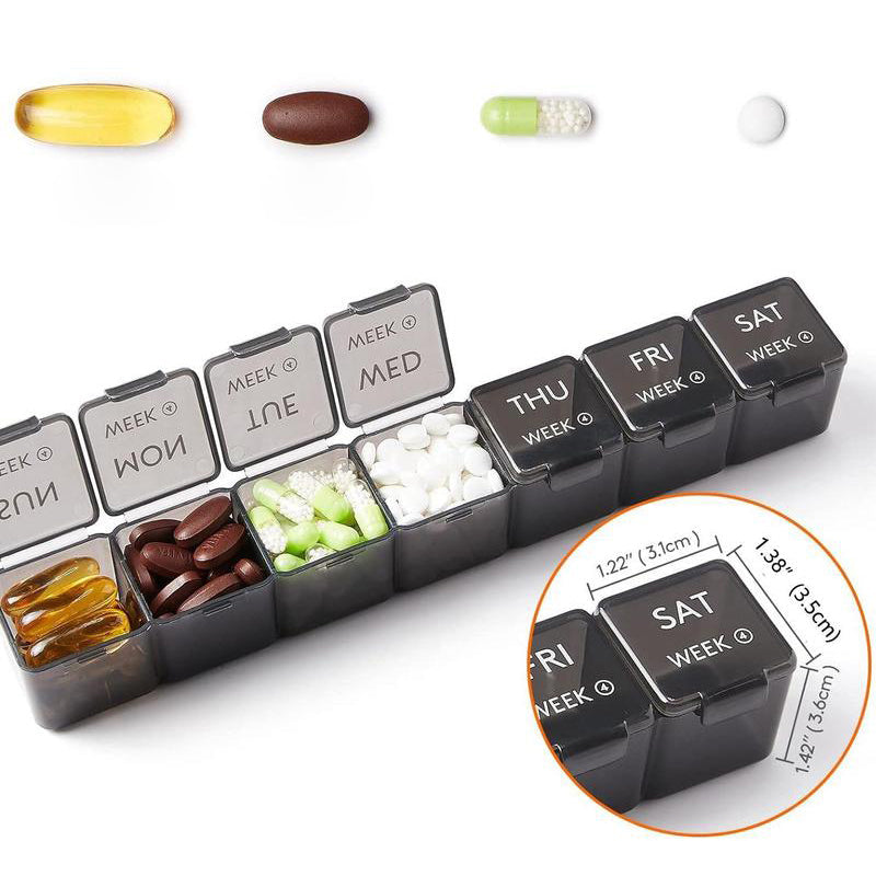 Large Capacity Pill Box Organizer