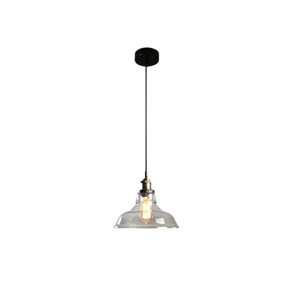 Elegant Hanging Glass Ceiling Light