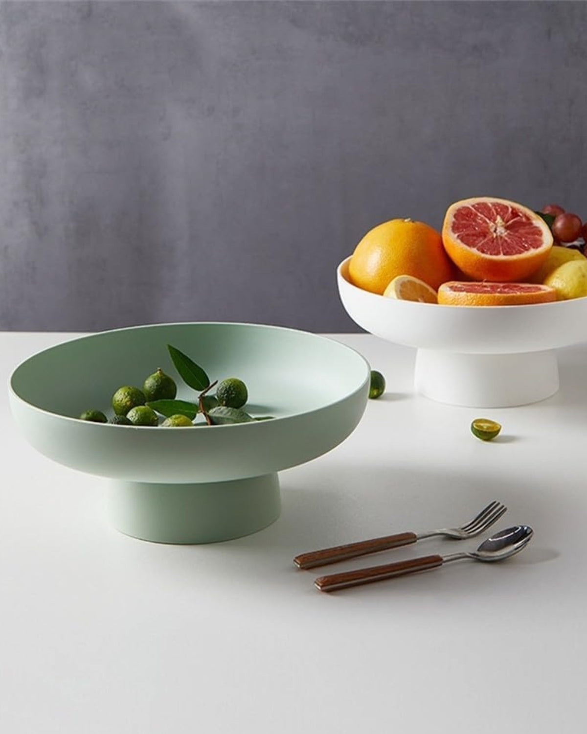 Vintage Style Clay Dinner Bowl