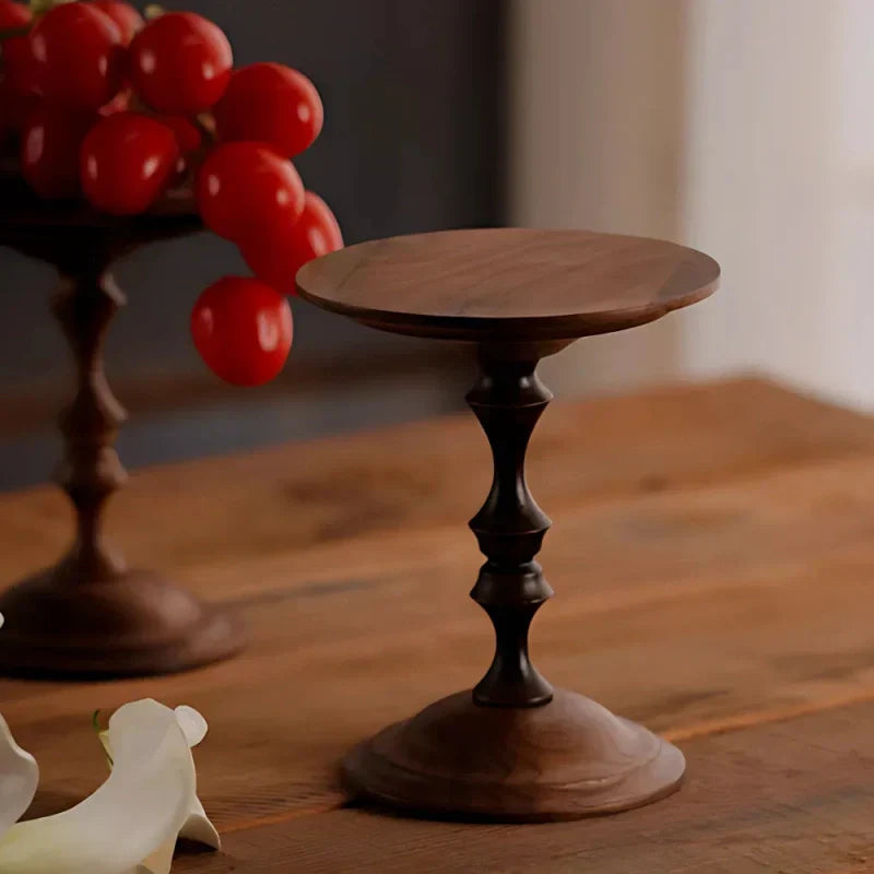 Clear Round Candle Holder