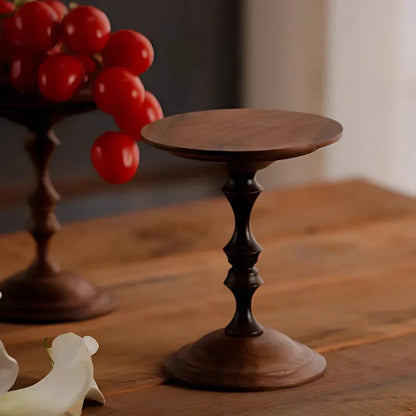 Clear Round Candle Holder
