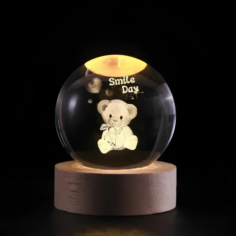 Colorful Globe LED Night Lamp