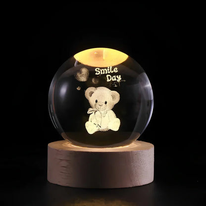 Colorful Globe LED Night Lamp