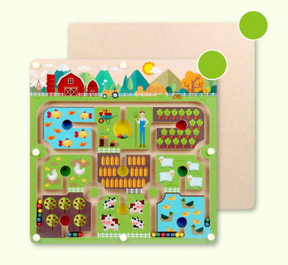 Colorful Interactive Puzzle Toy for Children's Learning
