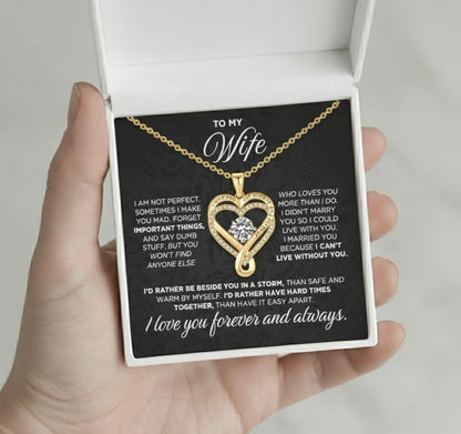Beautiful Heart Necklace for Women Always