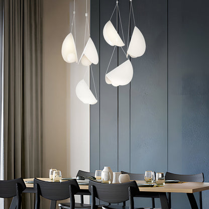 Elegant White Linear Pendant Light