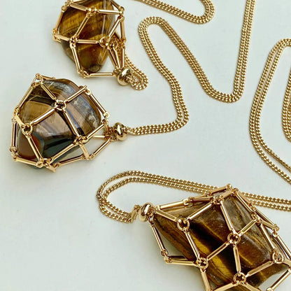Shiny Stone Gem Necklace