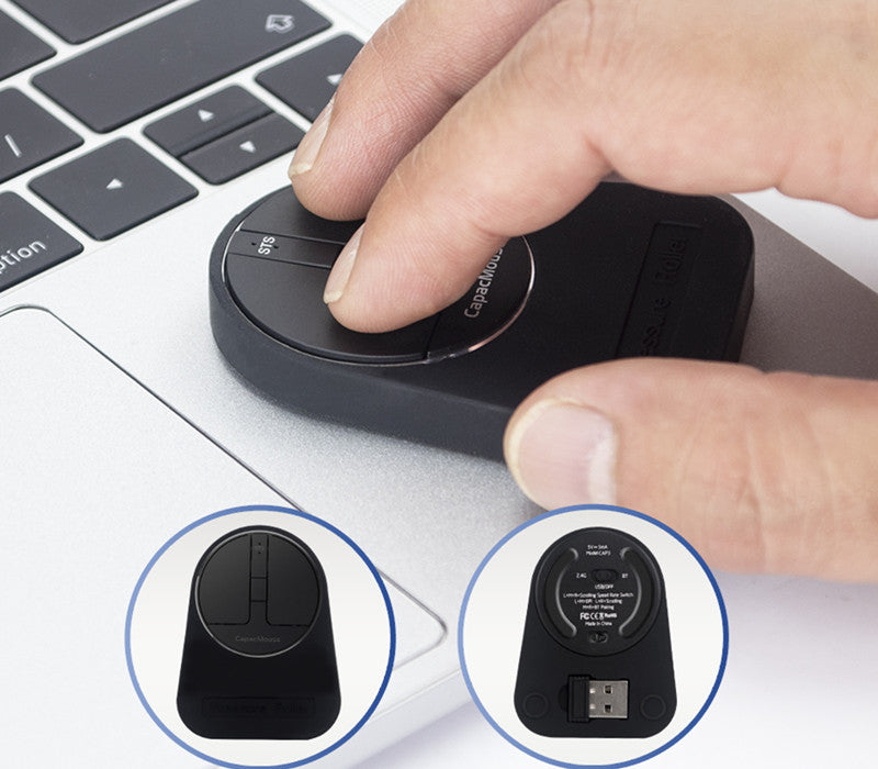 Portable Rechargeable Bluetooth Travel Mouse - Luxicro