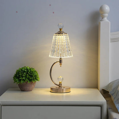 Traditional Clear Desk Lamp