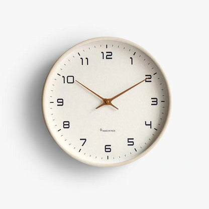 Quiet Simple Wooden Home Clock