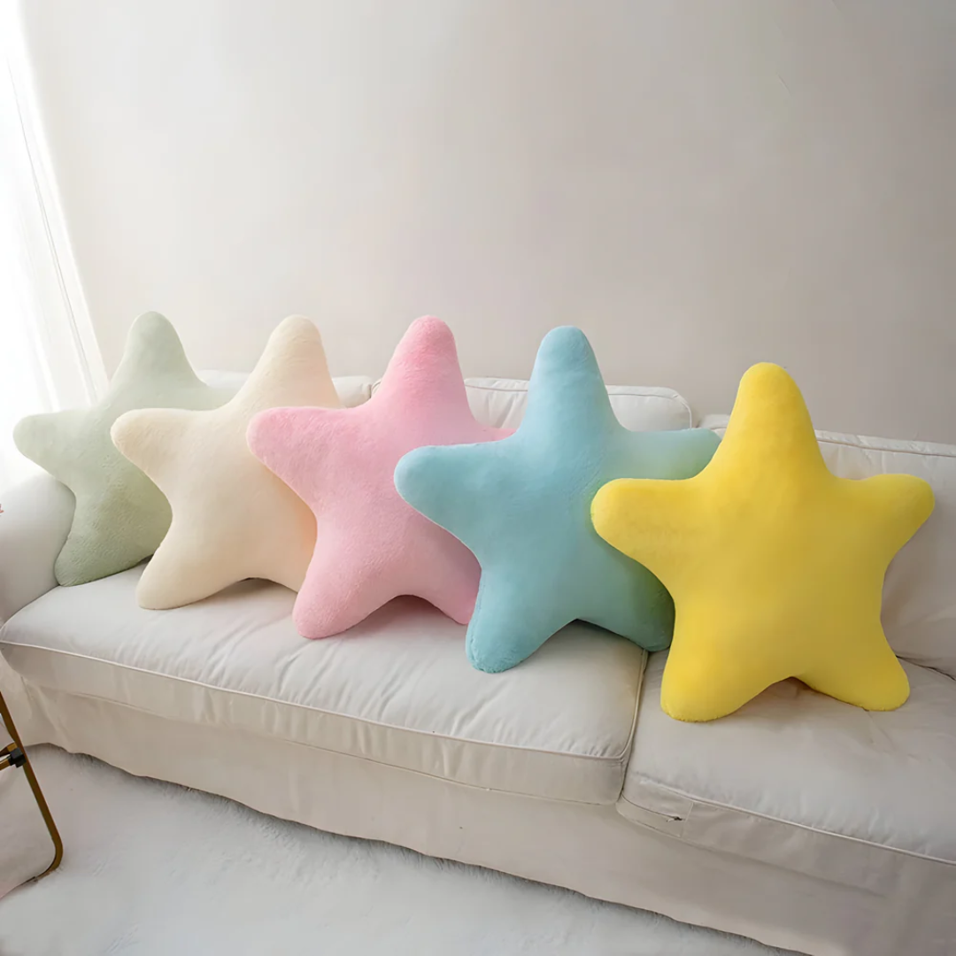 Premium Glitter Star Pillow