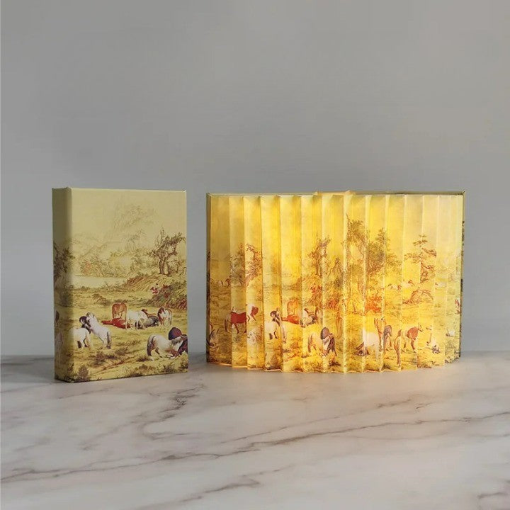 Portable Foldable Reading Lamp Table