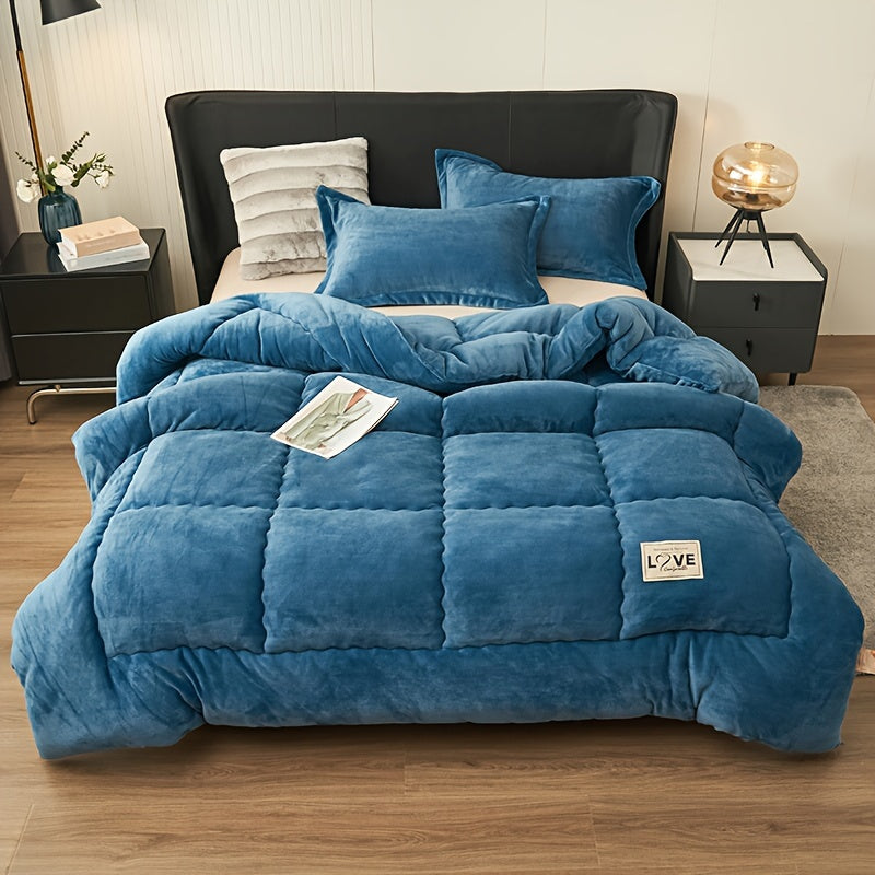 Warm Fuzzy Down Comforter for Winter Nights - Luxicro