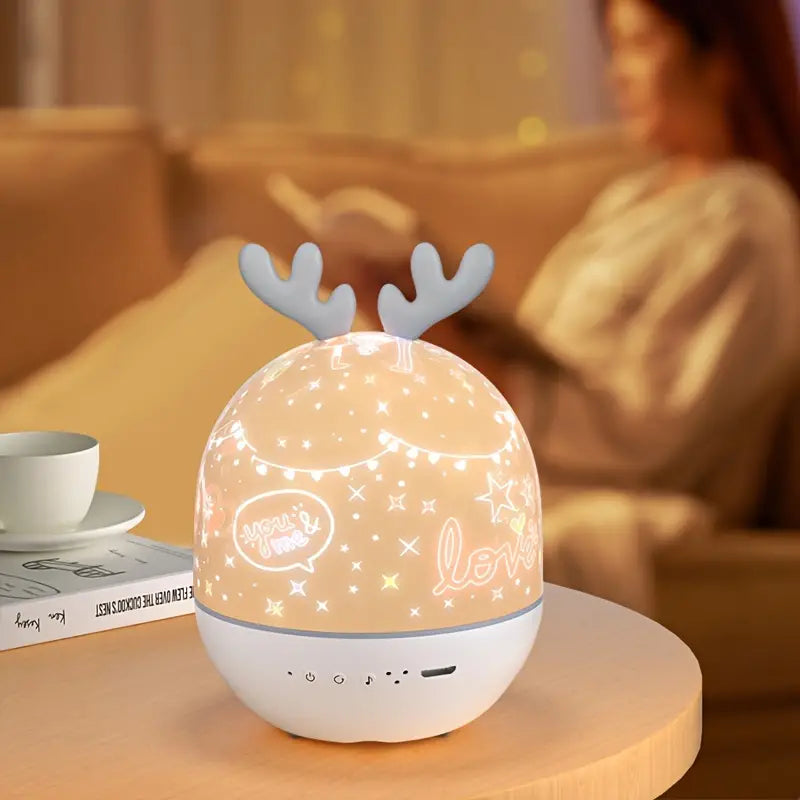 Cosy Starry Night Light Projector
