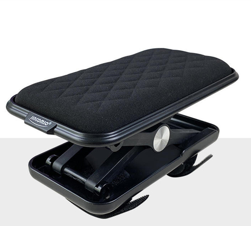 Comfortable Desk Chair with Padded Arms and Adjustable Height - Luxicro