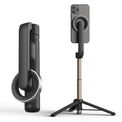 Portable 3-in-1 Phone Selfie Stick with Magnet - Luxicro